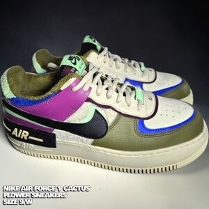Nike Air Force 1 Cactus Flower Womans Sneakers